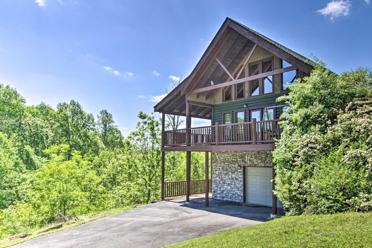 Idyllic Sevierville Cabin Deck And Smoky Mtn View! Экстерьер фото