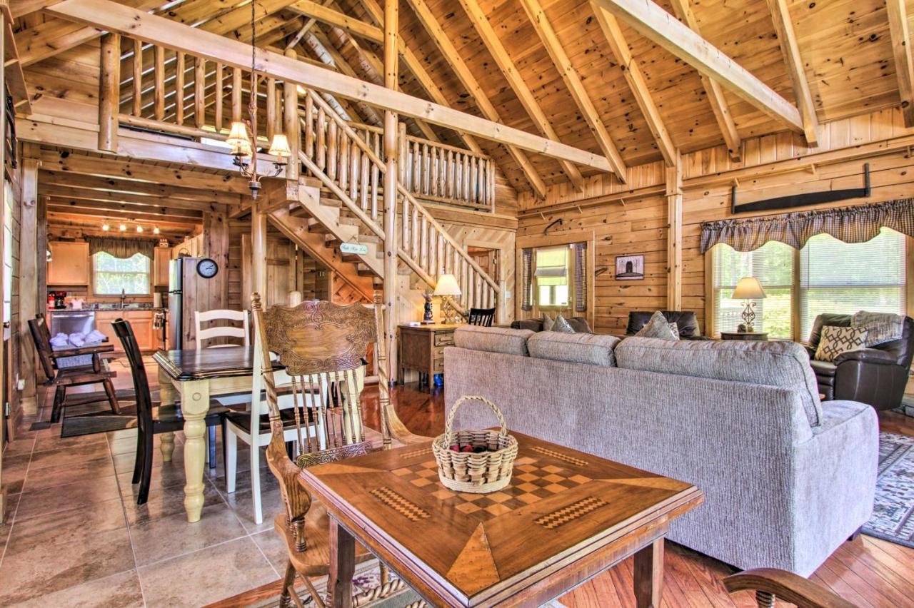 Idyllic Sevierville Cabin Deck And Smoky Mtn View! Экстерьер фото