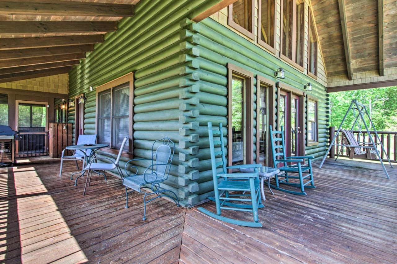 Idyllic Sevierville Cabin Deck And Smoky Mtn View! Экстерьер фото