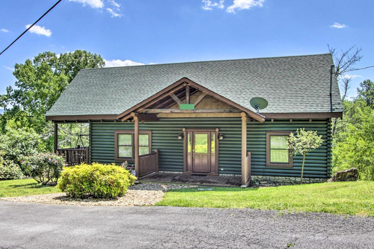 Idyllic Sevierville Cabin Deck And Smoky Mtn View! Экстерьер фото