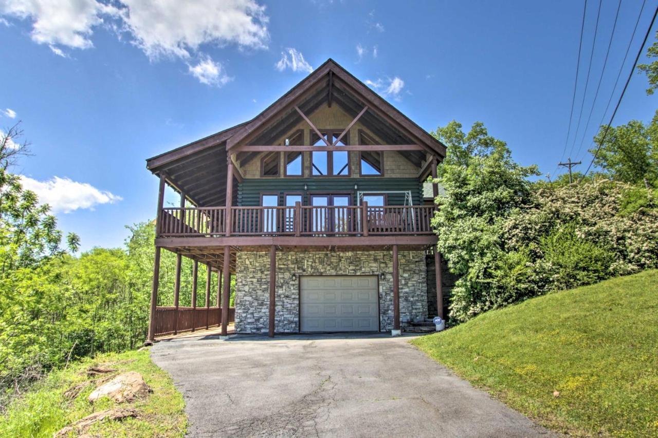 Idyllic Sevierville Cabin Deck And Smoky Mtn View! Экстерьер фото