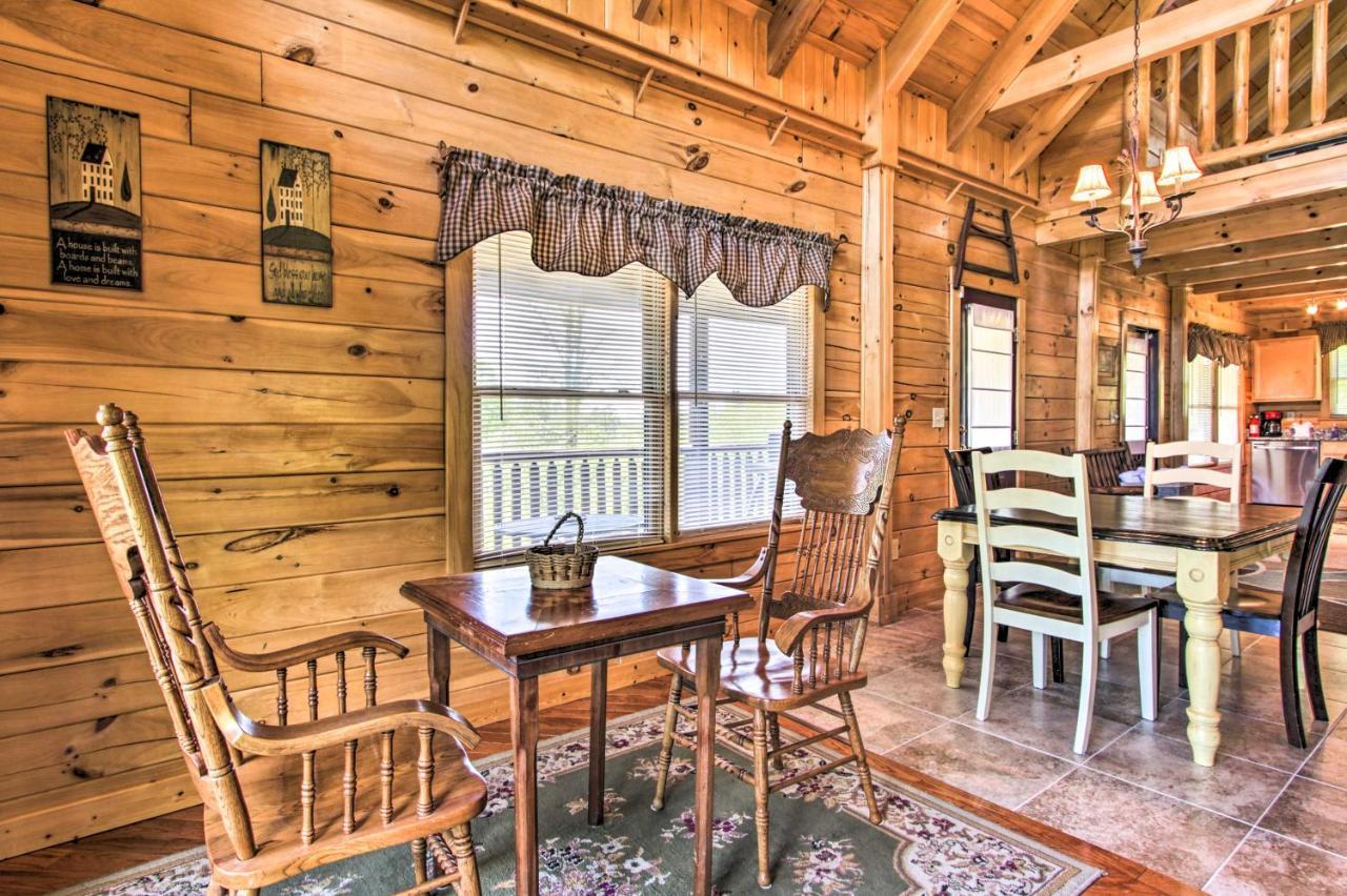 Idyllic Sevierville Cabin Deck And Smoky Mtn View! Экстерьер фото